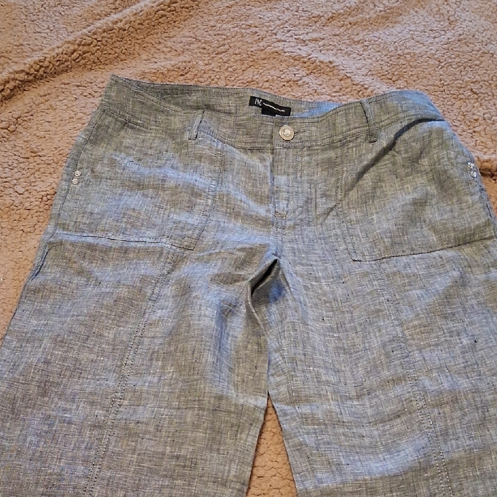 Internstional Concepts 100% Linen Pants